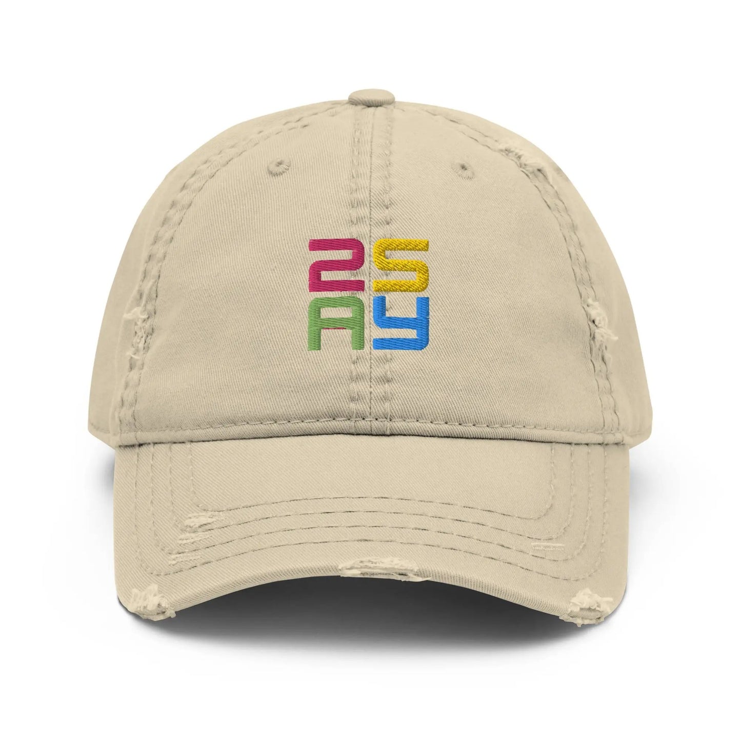 2SAY Cappellino effetto consumato