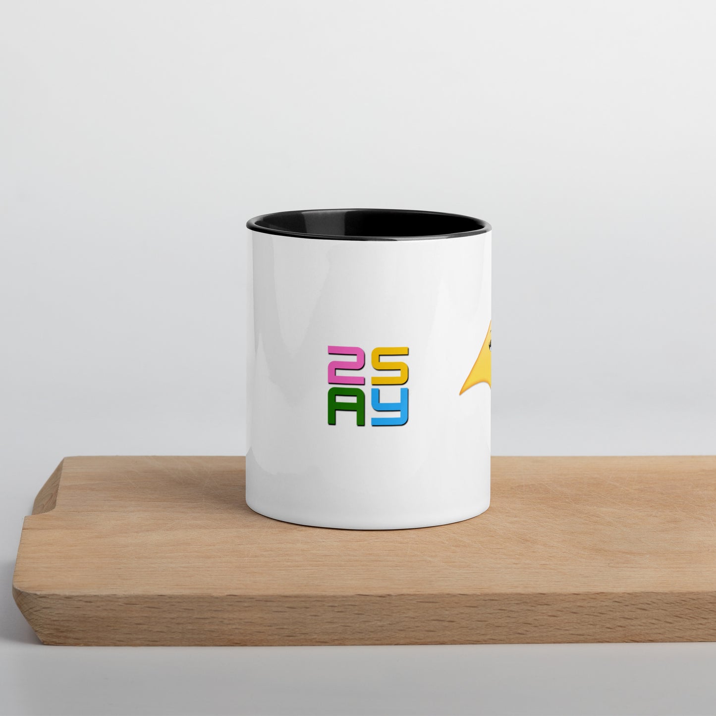 2SAY Mug with Colored Interior