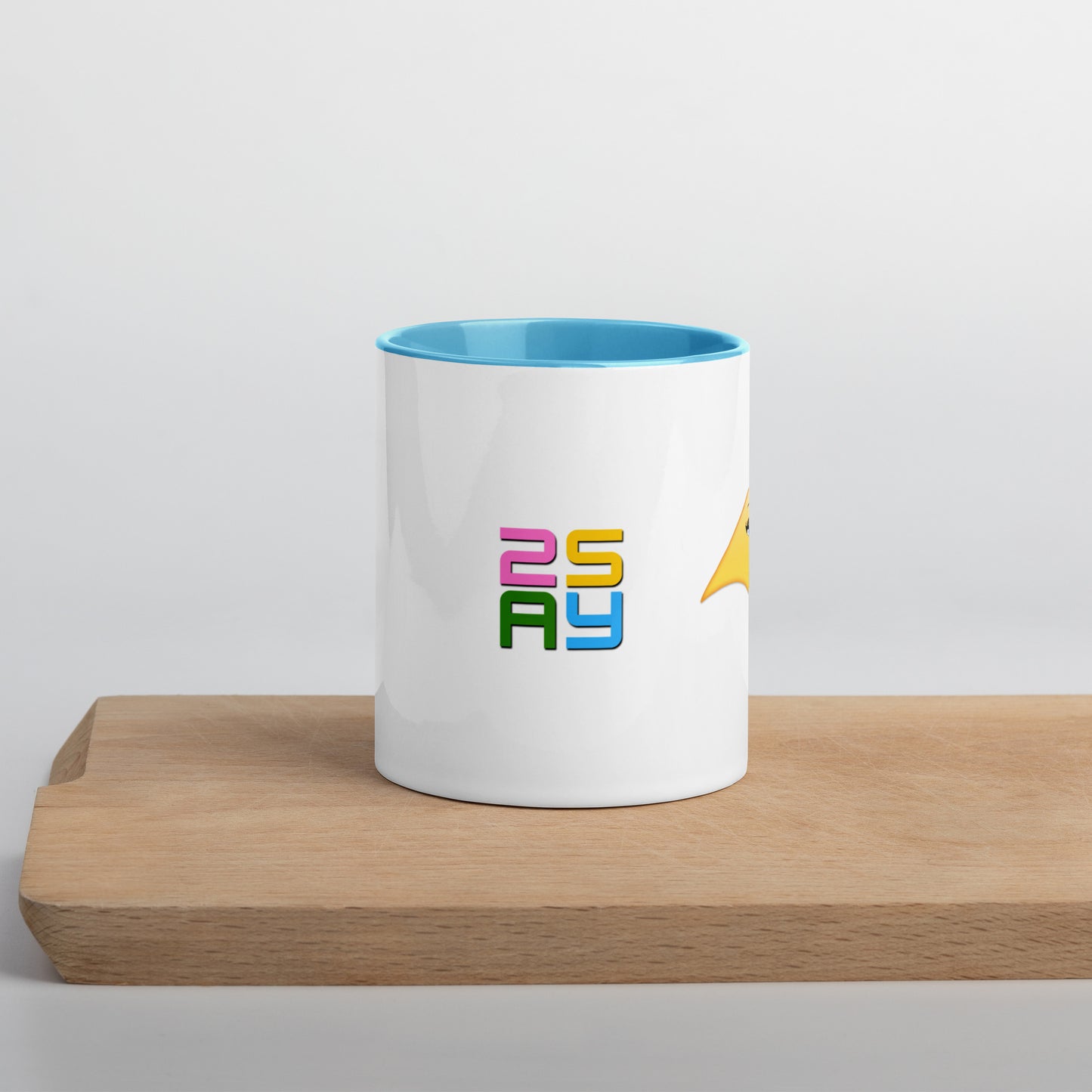 2SAY Mug with Colored Interior