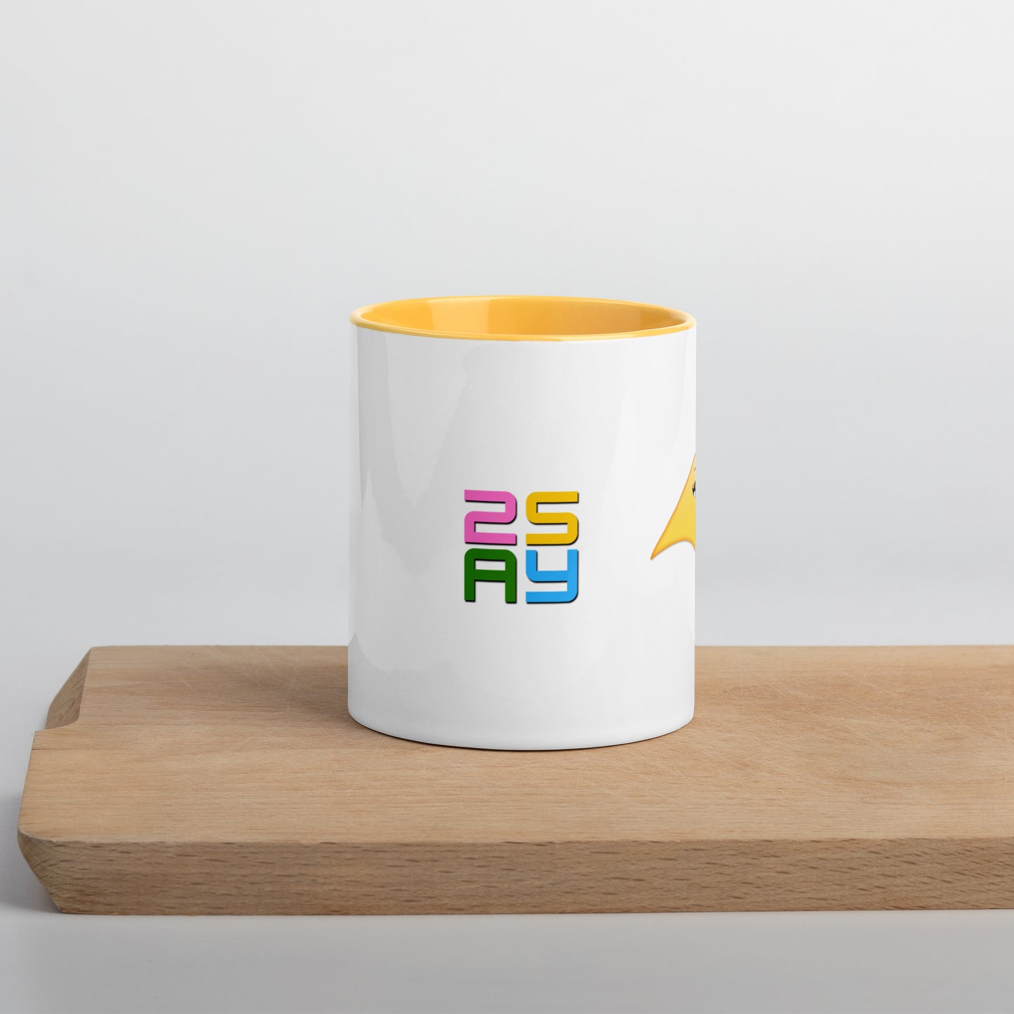 2SAY Mug with Colored Interior