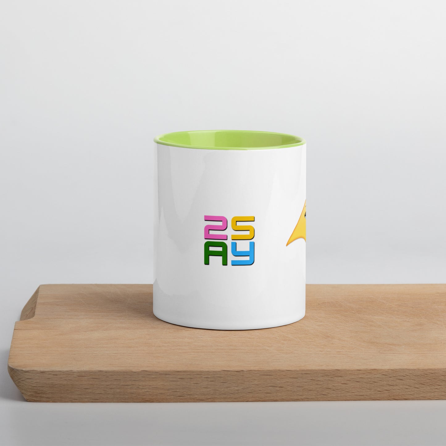 2SAY Mug with Colored Interior