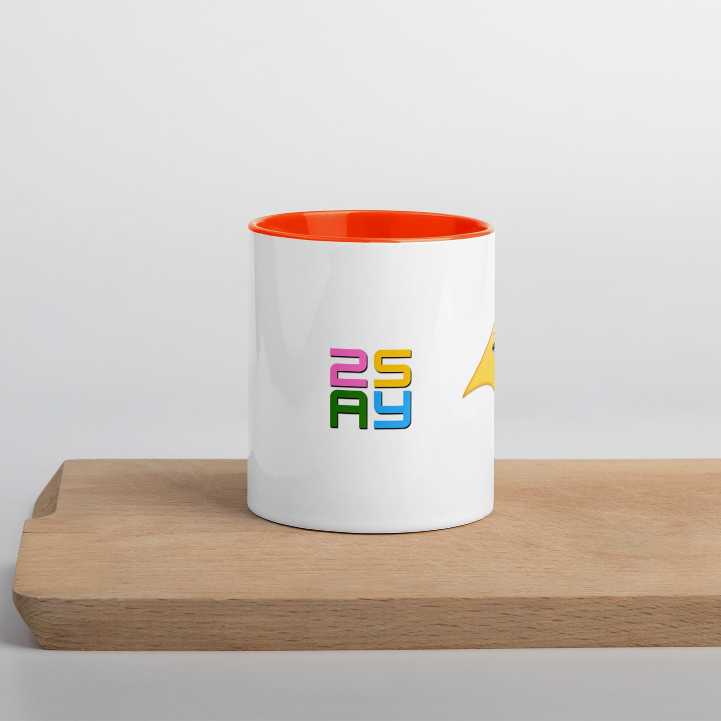 2SAY Mug with Colored Interior