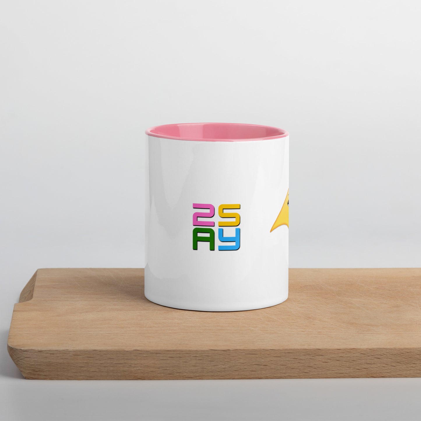 2SAY Mug with Colored Interior