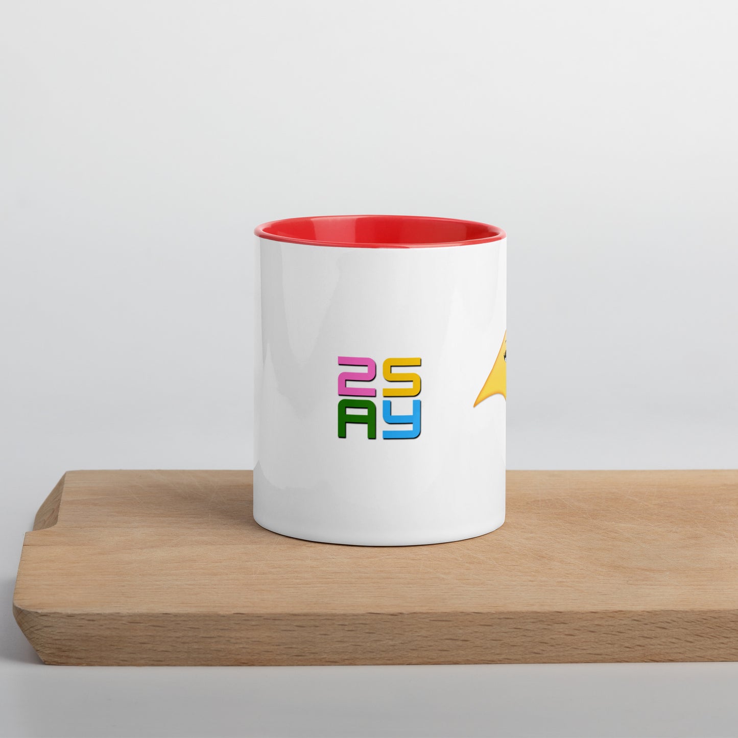 2SAY Mug with Colored Interior