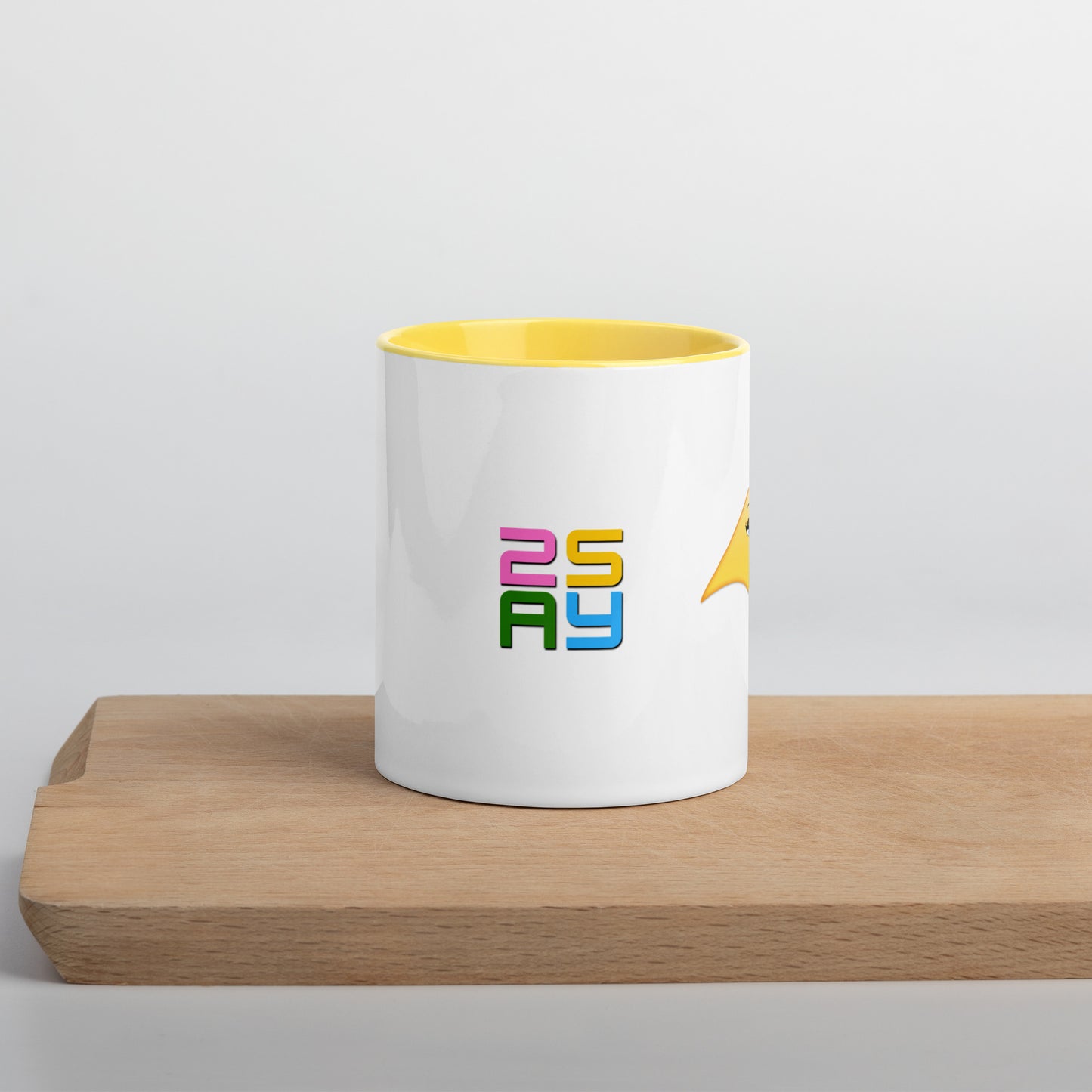 2SAY Mug with Colored Interior